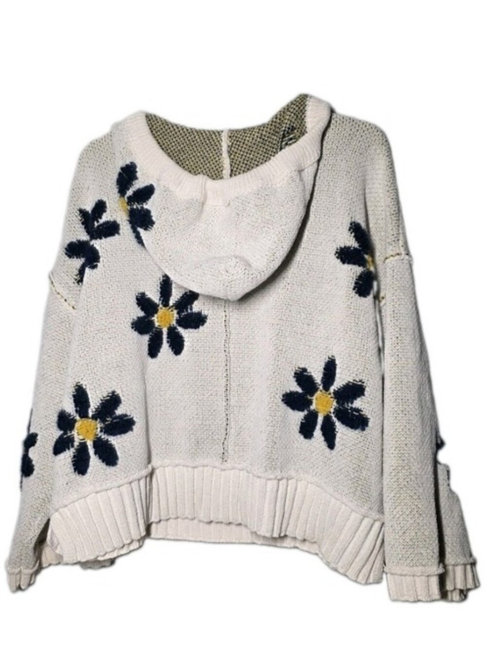 Pol Knitted Hoodie Oversized Size Small